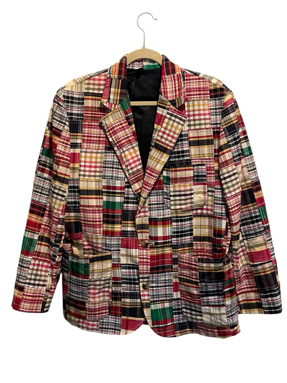 Grant Thomas small patchwork blazer